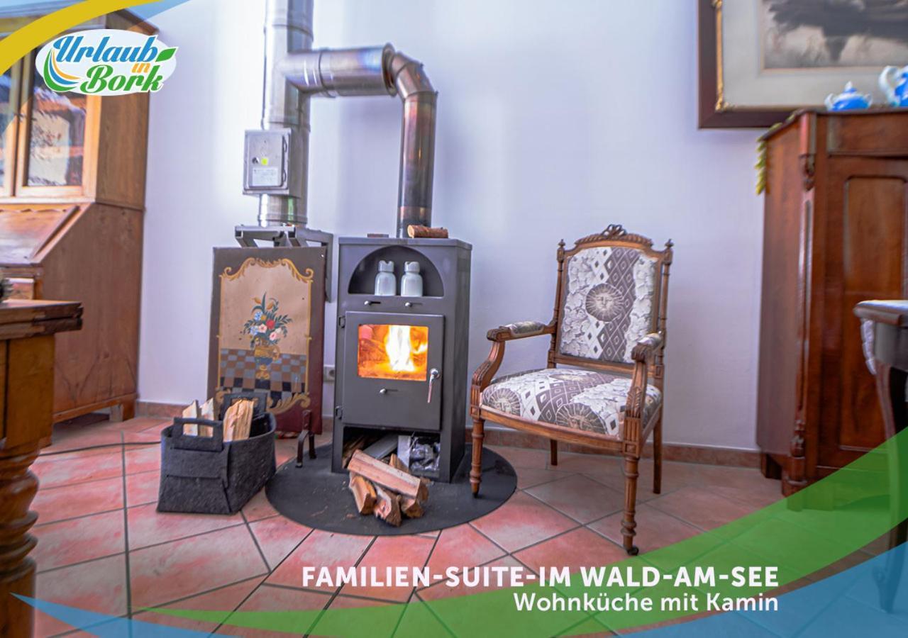 Familien-Suite-Im-Wald-Am-See Bork Eksteriør billede