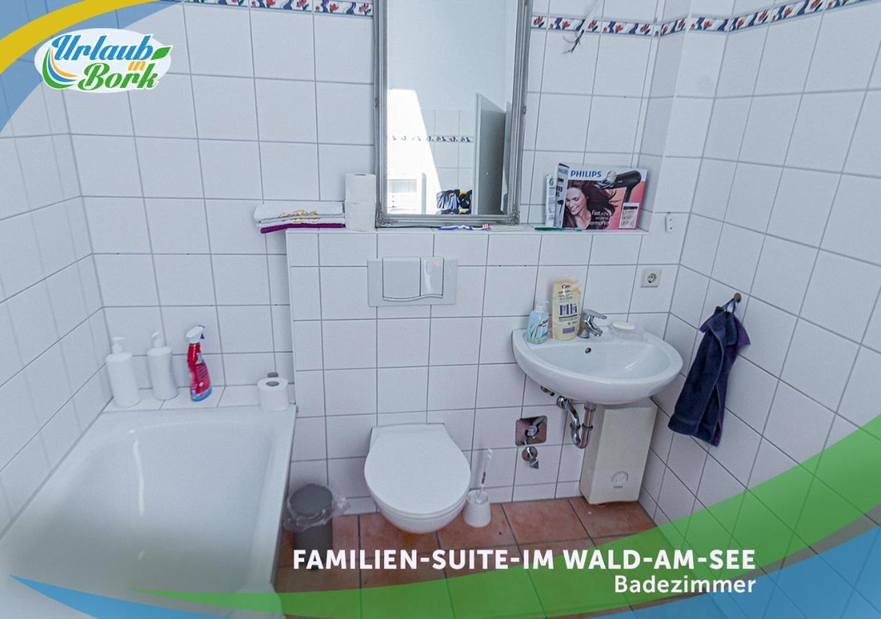 Familien-Suite-Im-Wald-Am-See Bork Eksteriør billede
